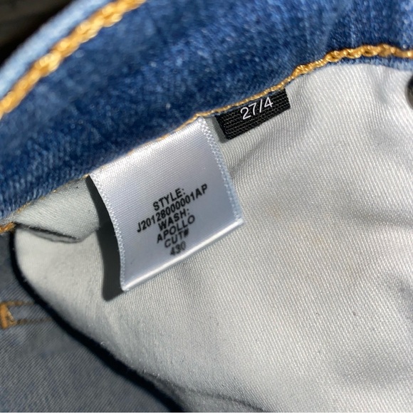 Veronica Beard Debbie Skinny High Rise Jeans Denim 27/4 - Picture 5 of 9